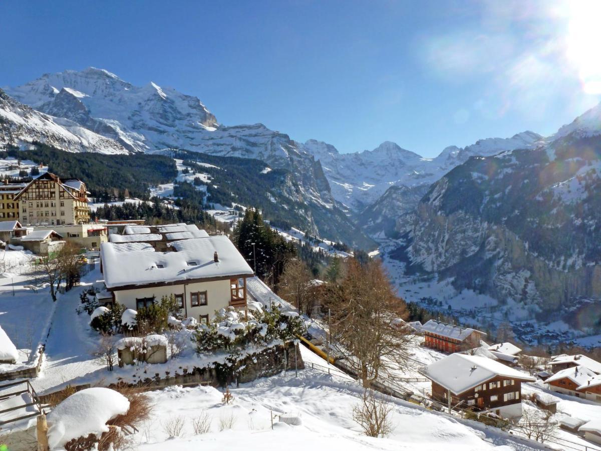 Apartment Eden By Interhome Wengen Eksteriør bilde